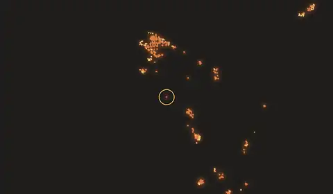 Fire near Morpará, Brazil, 11 October 2026