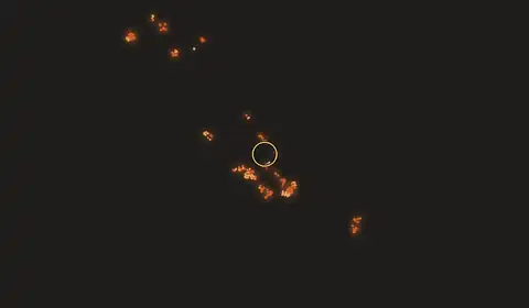 Fire near Muquém do São Francisco, no longer detected