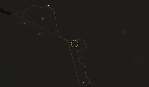 Fire near Myropillia