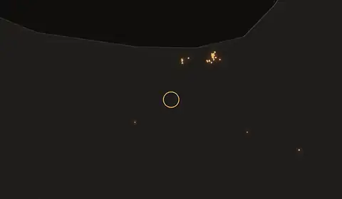 Fire near Nabire, no longer detected