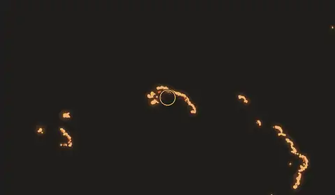 Fire near Ngukurr, Australia, 11 October 2026