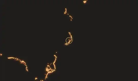 Fire near Ngukurr, Australia, 11 October 2026
