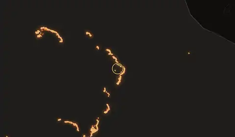 Fire near Ngukurr, Australia, 11 October 2026