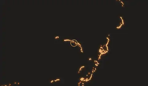 Fire near Ngukurr, Australia, 11 October 2026
