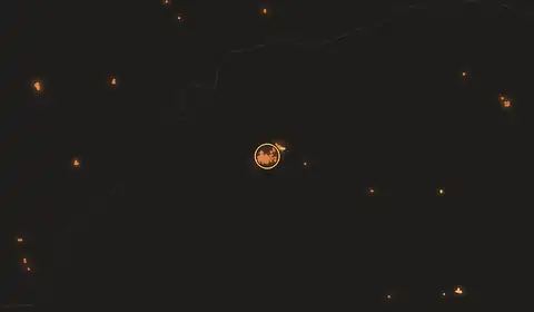 Fire near Nova Iorque, Brazil, 11 October 2026