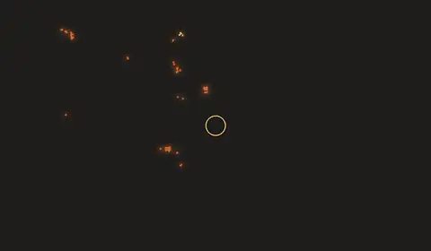 Fire near Novo Jardim, no longer detected