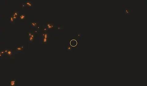 Fire near Novo Progresso