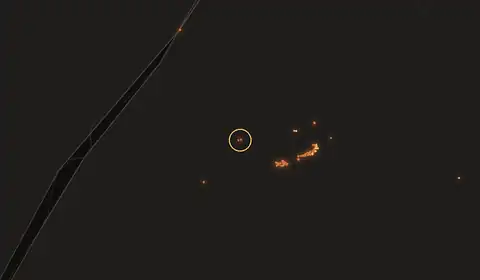 Fire near Oiapoque