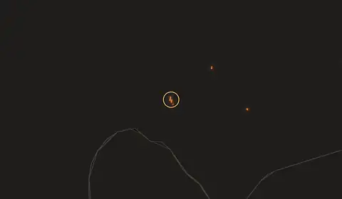 Fire near Olmaliq