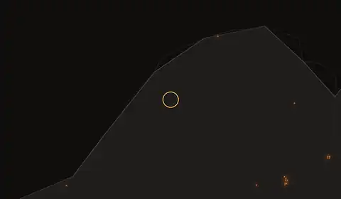 Fire near Onimsari, no longer detected