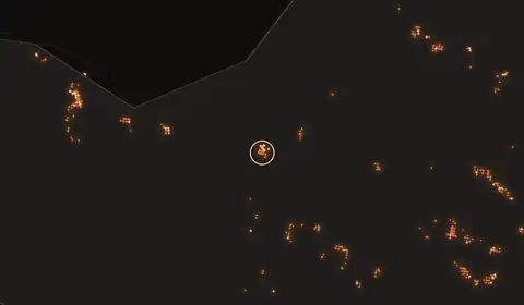 Fire near Onimsari