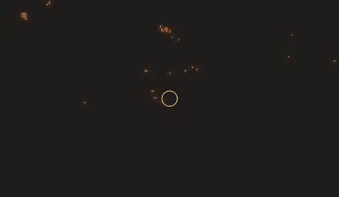 Fire near Onimsari, Indonesia, 11 October 2026