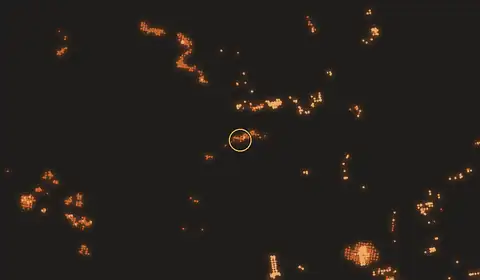 Fire near Palangkaraya, no longer detected