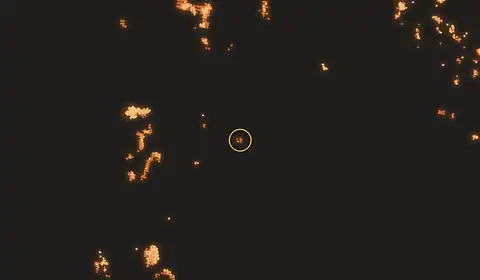 Fire near Petakbehandang