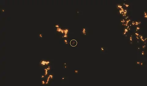 Fire near Petakbehandang