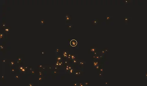 Fire near Petakbehandang