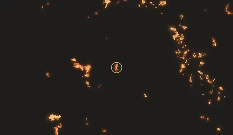 Fire near Petakbehandang