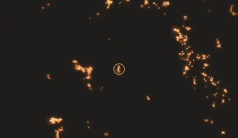 Fire near Petakbehandang