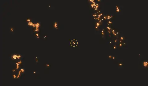 Fire near Petakbehandang