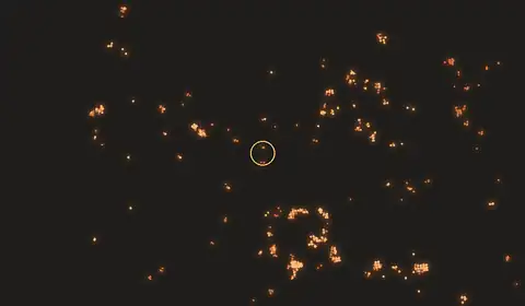 Fire near Petakbehandang