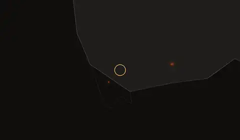 Fire near Petoosang, no longer detected