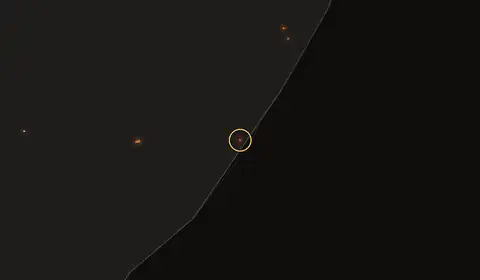 Fire near Porto de Pedras, Brazil, 11 October 2026