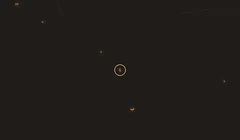 Mapa del incendio cerca de Puerto Ocopa