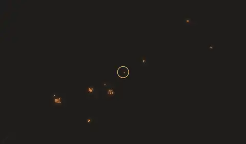 Fire near Punta de Mata
