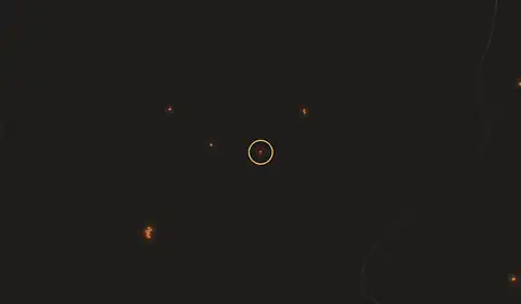 Fire near Recursolândia