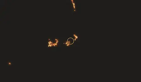 Fire near Riacho Frio, no longer detected