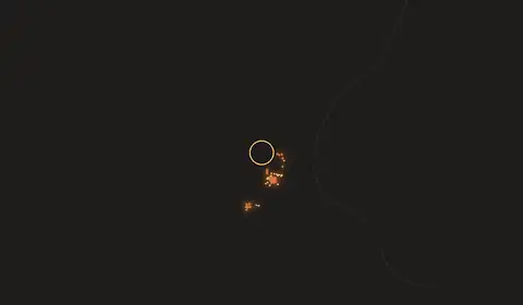 Fire near Rio da Conceição, no longer detected