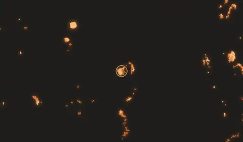 Fire near Sampit