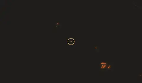 Fire near San José de Guanipa, Venezuela, 12 October 2026