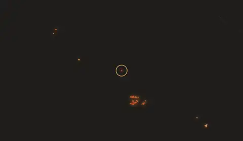 Fire near San José de Guanipa, Venezuela, 11 October 2026