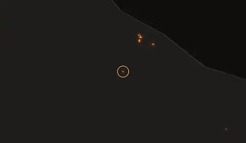 Fire near São Gonçalo do Amarante, Brazil, 10 October 2026