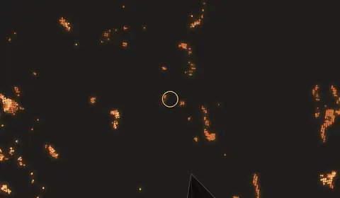 Fire near Semuda, Indonesia, 10 October 2026