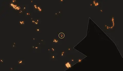 Fire near Semuda, no longer detected
