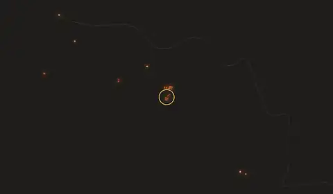 Fire near Shuanggou