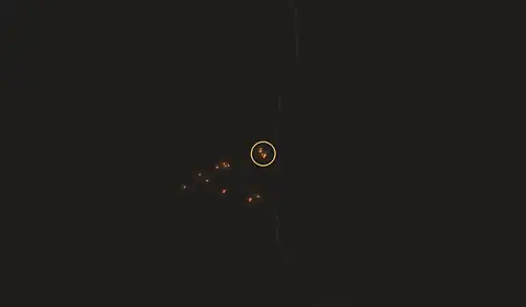 Fire near Singrauli, India, 10 October 2026