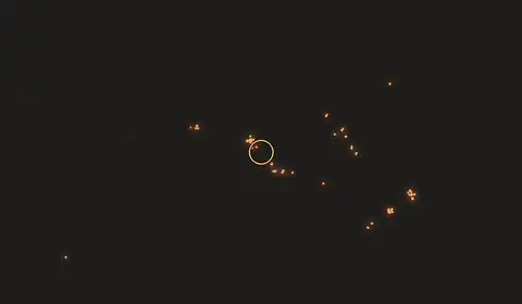 Fire near Tabubil, Papua New Guinea, 11 October 2026