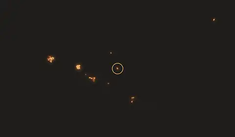 Fire near Tabubil, Papua New Guinea, 11 October 2026