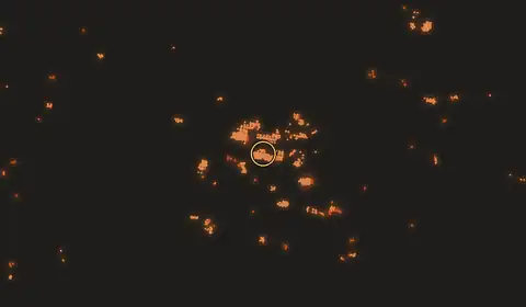 Fire near Tanjung Lubuk