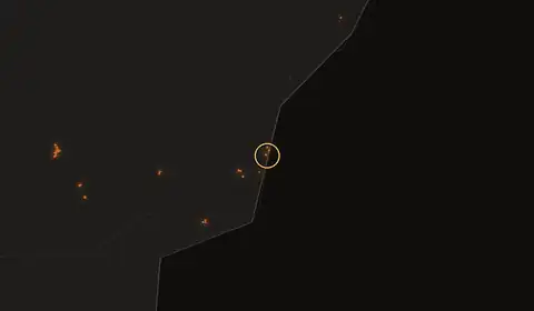 Fire near Taoluo