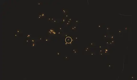 Fire near Taozhou