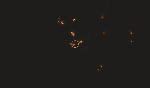 Fire near Tasso Fragoso, Brazil, 10 October 2026