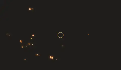 Fire near Tigi, no longer detected