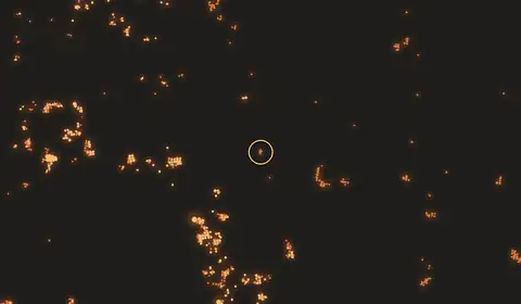 Fire near Tongkiling