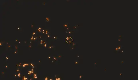 Fire near Tongkiling