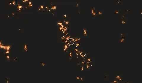 Fire near Tongkiling