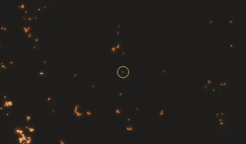 Fire near Tongkiling